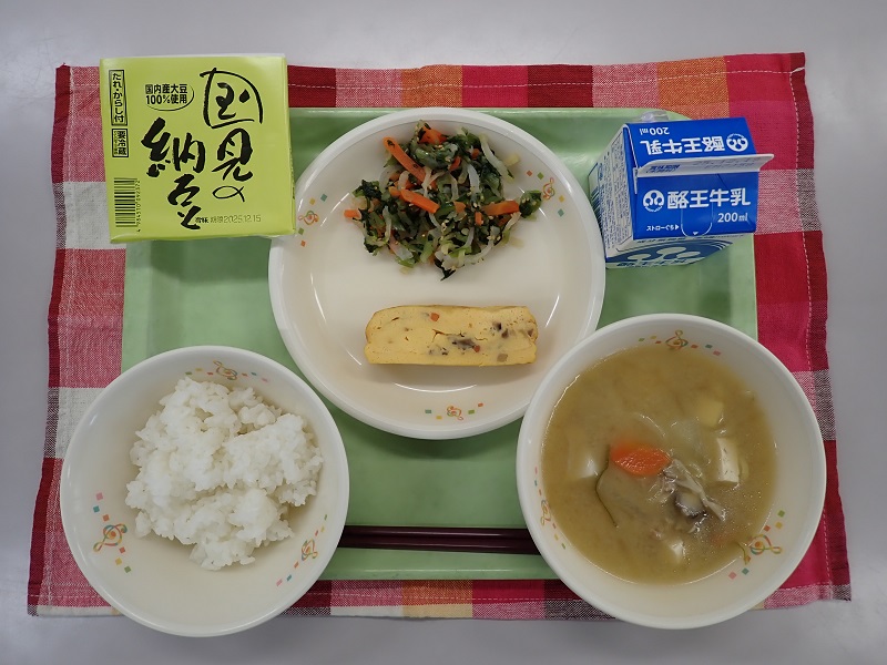 12月9日の給食