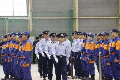 国見町消防団定期点検