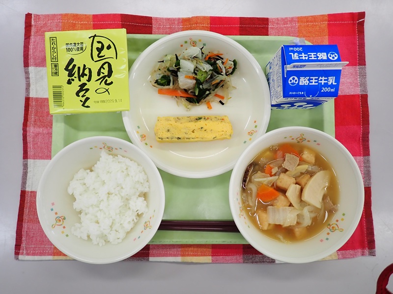 9月7日の給食