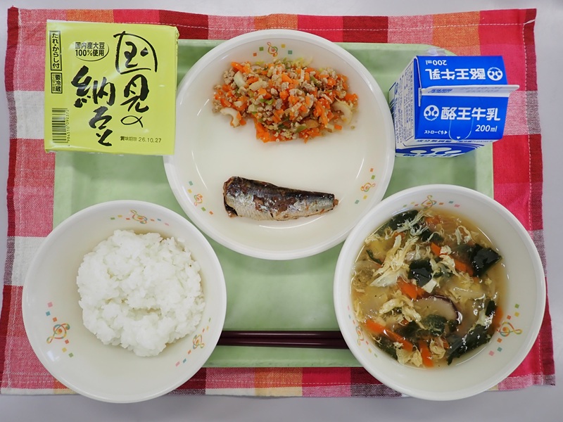 10月21日の給食