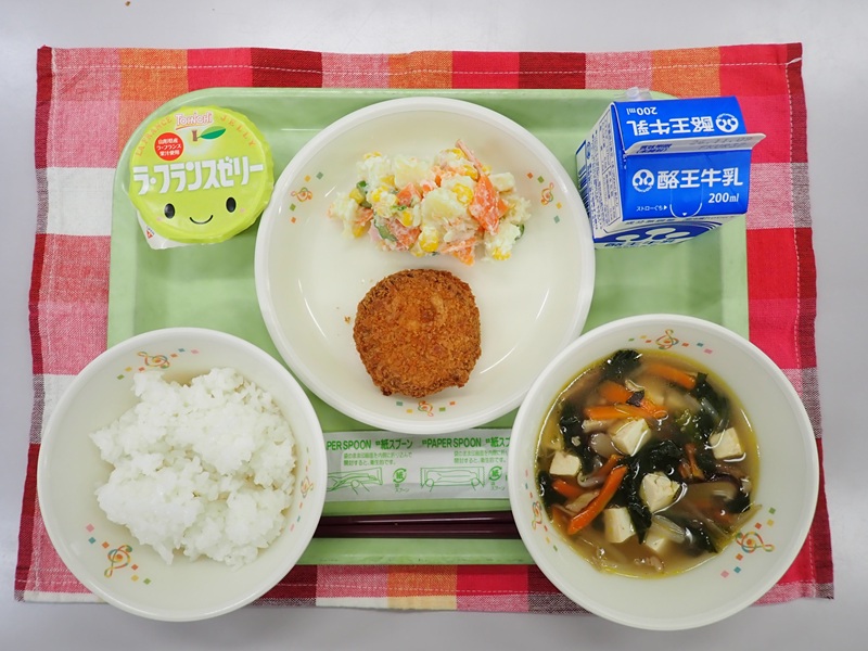 10月30日の給食Bコース